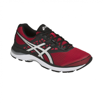 Кроссовки ASICS GEL-PULSE 9 красный/серебристый/черный  T7D3N-2393  (Размер: 9,5 )