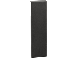 Лицевая панель заглушки, 1 модуль, черная - Bticino - Living Now KG00