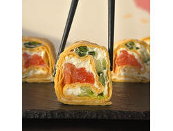 Тортилья с копченым лососем 8шт