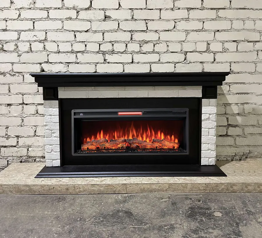 Линейный камин электричесский Канзас