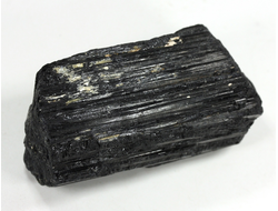 Турмалин чёрный (шерл), кристалл необработанный, Бразилия (67*37*26 мм, 138 г) №37619