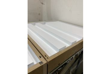 Подготовили к заливке полиуретаном.