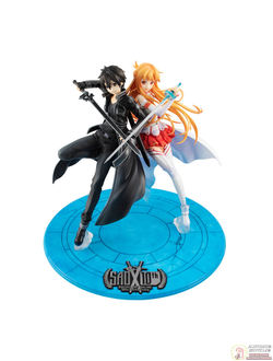 Фигурка 1/7 Асуна и Кирито (Asuna, Kirito SAO 10th Anniversary)