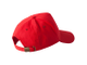 Бейсболка детская Unit Kids красная, вид сзади