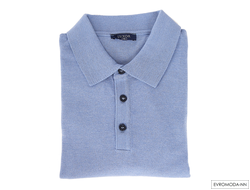 Поло мужское голубое LUXOR