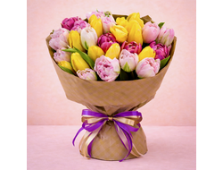 Букет из тюльпанов # 5 001