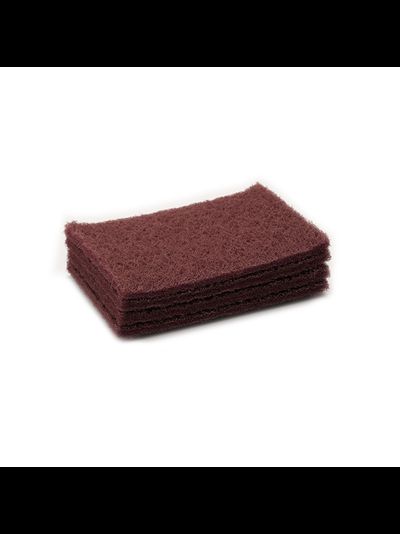 "Подушечки" для полировки скользящей поверхности 4 шт грубые (red)