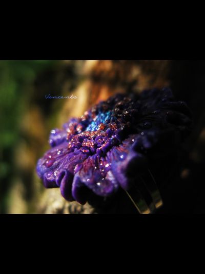 Волшебное кольцо "Пыльца Фей" из коллекции необычных украшений с цветами