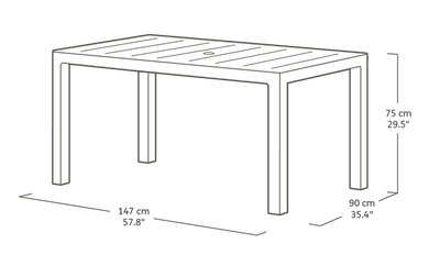 Стол Джули графит