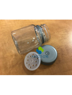 ПЭТФ тара баночка 75 мл + дозатор сифтер + крышка