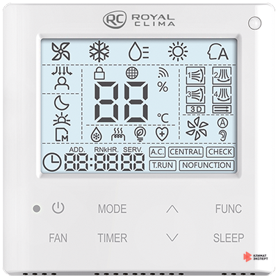 Проводной пульт VRF Royal Clima RCYW-M01H