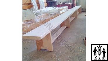 горизонтальная гимнастическая скамья