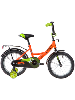 Велосипед NOVATRACK Vector 16 2022 оранжевый