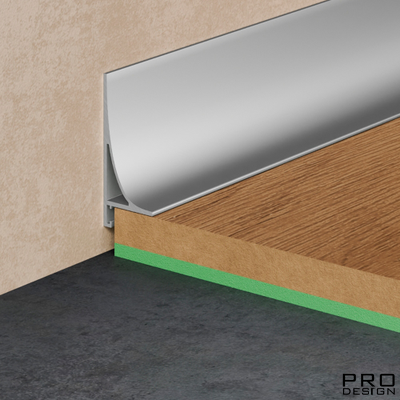 Плинтус Pro Design Corner L 584 Анодированный
