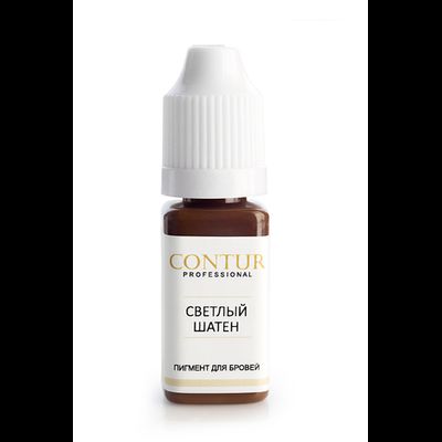 Пигмент для бровей Contur Светлый Шатен. Оригинальное качество. Доставка 2 дня. pm-shop24.ru