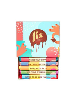 Fix Dessert Chocolatier FIX Hero Box Дубайский шоколад: 6 шоколадных батончиков в наборе ассорти