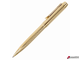 Ручка подарочная шариковая GALANT «Graven Gold», корпус золотистый с гравировкой, золотистые детали, пишущий узел 0,7 мм, синяя. 140466