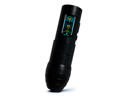 Беспроводная тату машинка WOS E50 Pro Stroke 3.0-5.0mm Black (держатель 40мм)