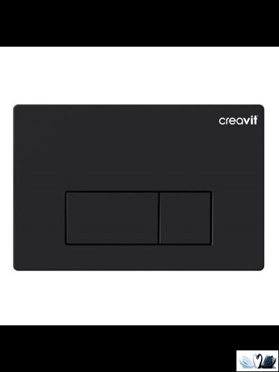 Панель смыва инсталляции CREAVIT ARC GP8002.01 черный матовый купить в магазине Маруся со скидкой