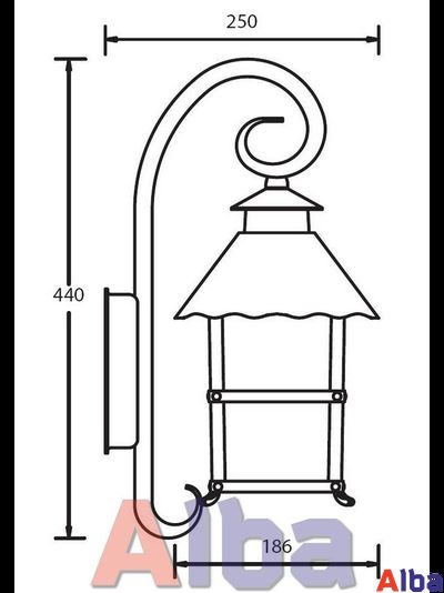 Caior 2 81402 18 Парковый светильник