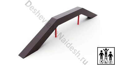 Элемент полосы препятствий бревно спортивное уличное