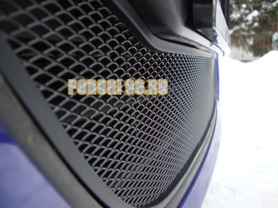 Защита радиатора Hyundai i20 2008-2012 black