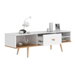 Тумба TV-1 Art design белый/бук