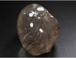 Кварц горный хрусталь с рутилом (рутиловый), полировка, Бразилия (48*39*38 мм, 107 г) №29899