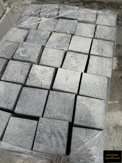 гранитная брусчатка шлифованная 15х15