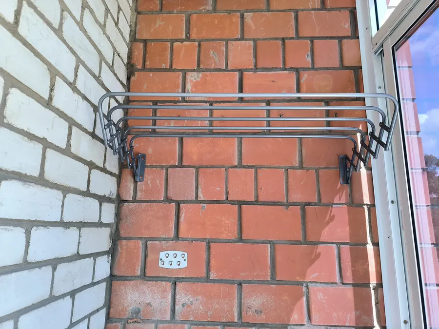 Установка сушилки для белья