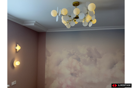 Установка люстры, бра, точечных светильников