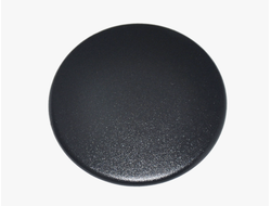 Крышка рассекателя (C00302043), "Whirlpool", "Ariston", "Indesit", "Hotpoint", матовая плоская, d-43мм, малая