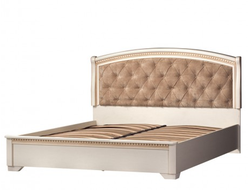 Спальня Парма - Кровать двухспальная «Парма» шир.1800 мм №815 кремовый белый