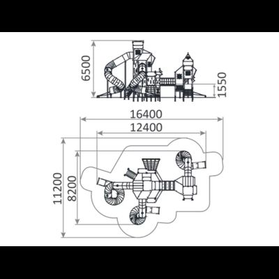 3305.5 Игровой комплекс «Небесное дерево» тип-2