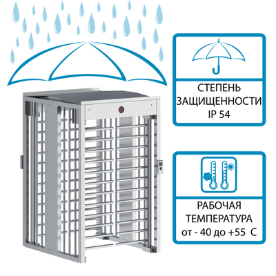 Турникет ПОЛНОРОСТОВОЙ БЛОКПОСТ СТ 6 серия СПЕКТР Z