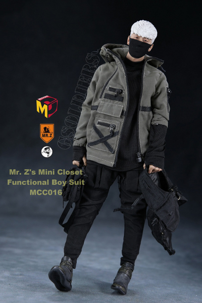 1/6 scale Mini Closet Series -Functional boy suits (MCC016) - MCCToys X Mr. Z's (БЕЗ ТЕЛА И ГОЛОВЫ)
