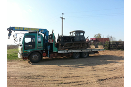 Перевозка бульдозера