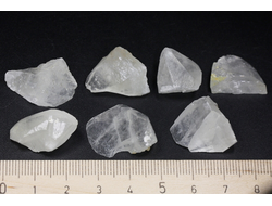 Кальцит, кристалл /фрагмент кристалла в ассортименте, Россия, КЧР, Усть-Джегутинский район (15-20 мм, 2,5-3,5 г) №27051