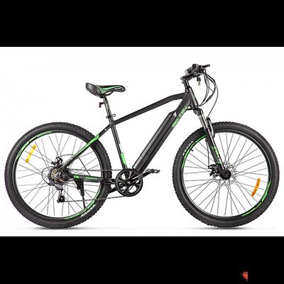 Электровелосипед Eltreco XT 600 Pro (Черно-зеленый)