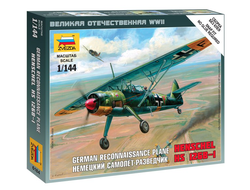 Сборная модель: (Звезда 6184) Немецкий самолет-разведчик Henschel Hs 126B-1