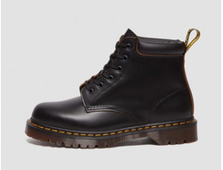 Dr Martens 1460 Vintage Smooth Leather Lace Up Boots Black