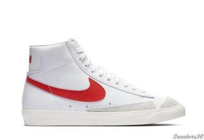 NIKE BLAZER MID 77 VINTAGE RACER WHITE/Red Унисекс (36-45)