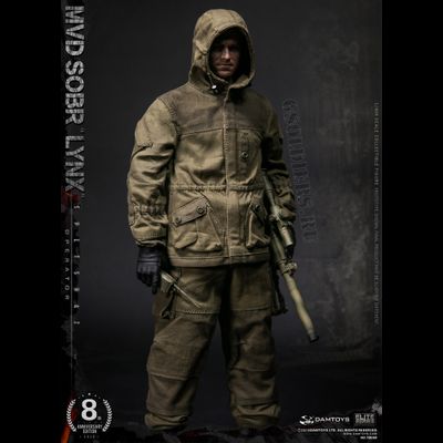 Боец СОБР "Рысь" - КОЛЛЕКЦИОННАЯ ФИГУРКА 1/6 scale RUSSIAN SPETSNAZ MVD - SOBR LYNX (78059) - DAMTOYS