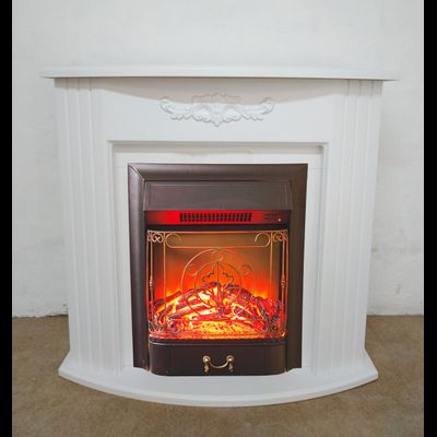 Электрокамин Лион WT с очагом Majestic