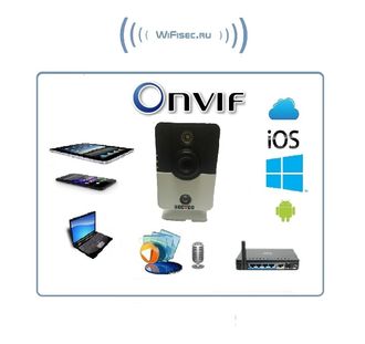 SECTEC.  WiiF/LANi видеокамера с аудио каналом и  с DVR (YooSee),  HD
