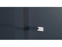 Молдинг Decor Dizain DD602, дюрополимерный, влагостойкий, под покраску, длина 2 м