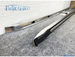 Рейлинги Lexus LX 570 450d 2016+ серебристые