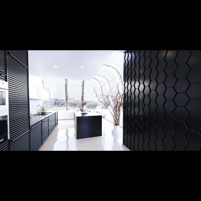 Гипсовая панель BEE (Соты) артикул M-0040