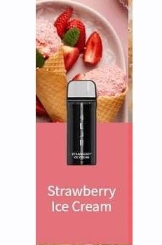 Картридж Elf Bar Elfa Strawberry Ice Cream Клубничное Мороженое 1500 Затяжек