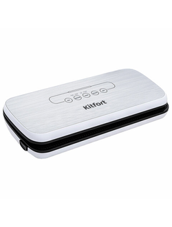 Вакууматор/вакуумный упаковщик KITFORT КТ-1502-1, 110 Вт, 2 режима, ширина пакета до 28 см, белый